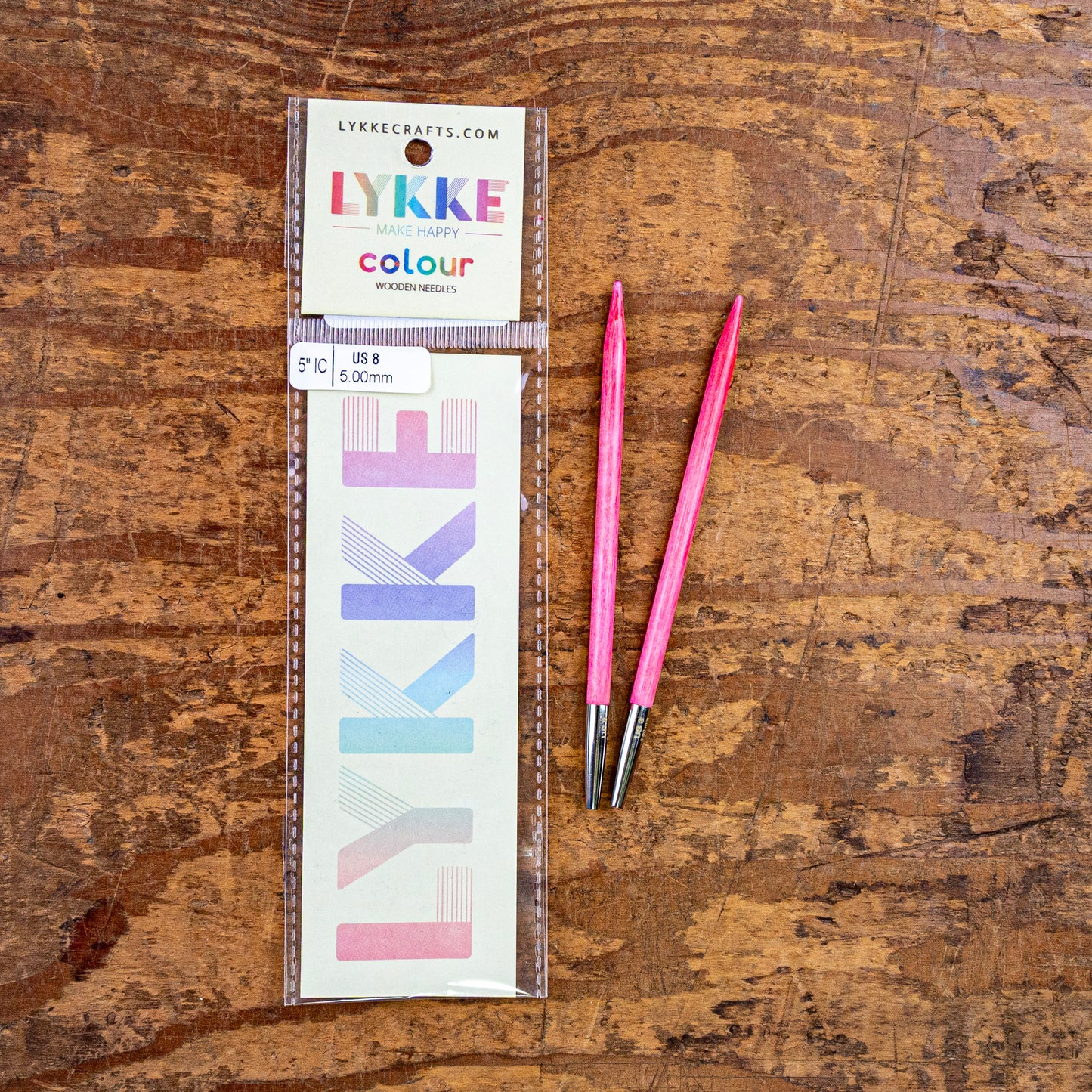 Individual Interchangeable Circular Knitting Needle Tips | Birchwood Colour - 5