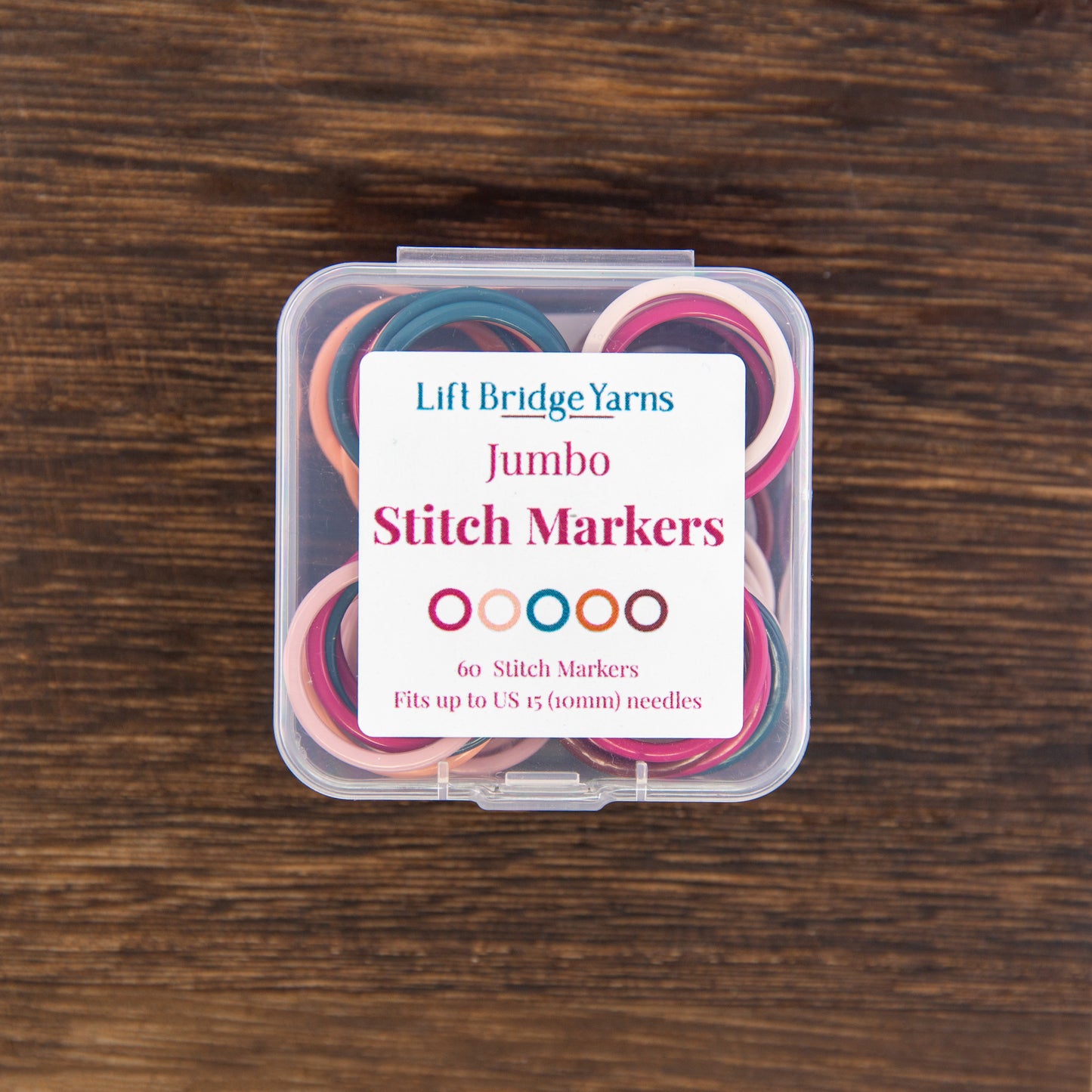 XL/Jumbo Stitch Markers | Notions - Stitch Markers