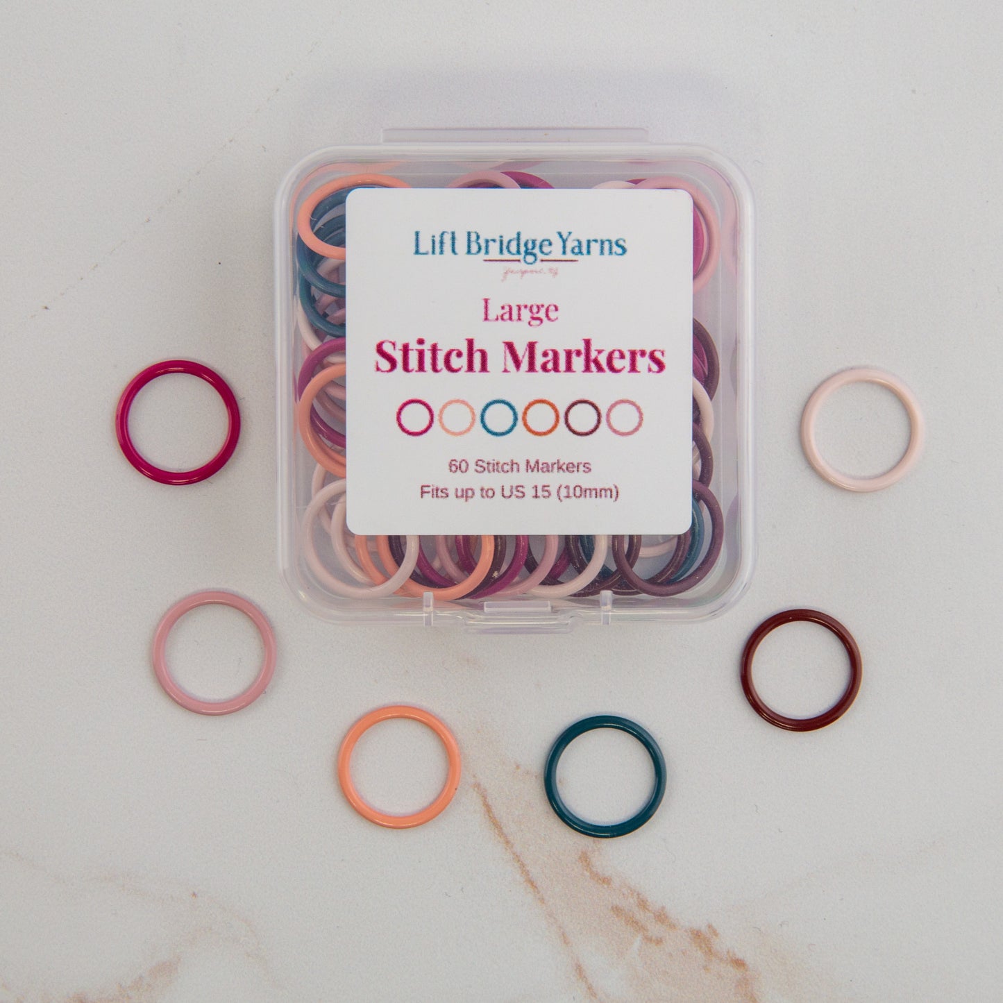 Large Stitch Markers | Notions - Stitch Markers