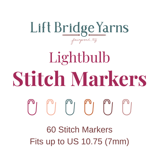 Lightbulb Stitch Markers