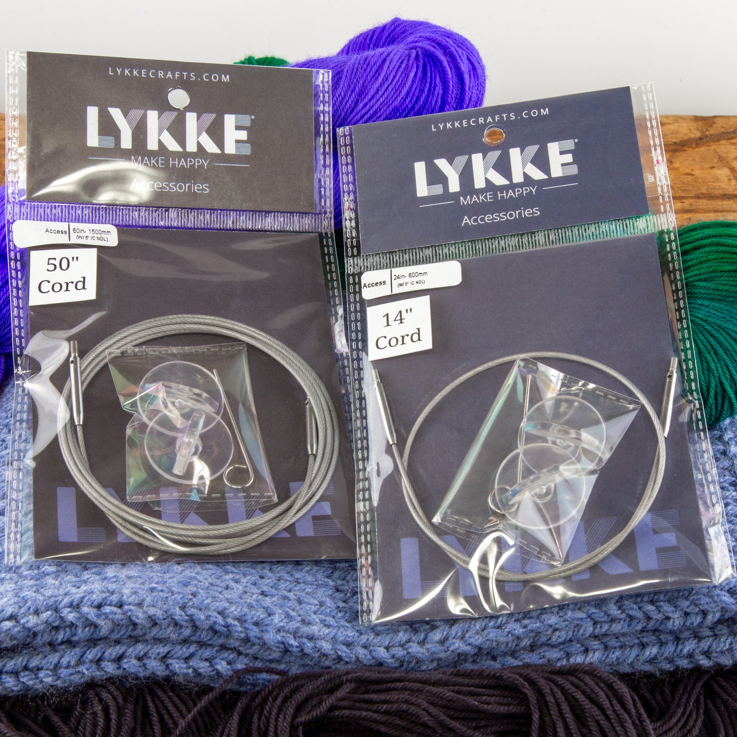 Interchangeable Cords | Standard Braided Steel | Crochet Hooks