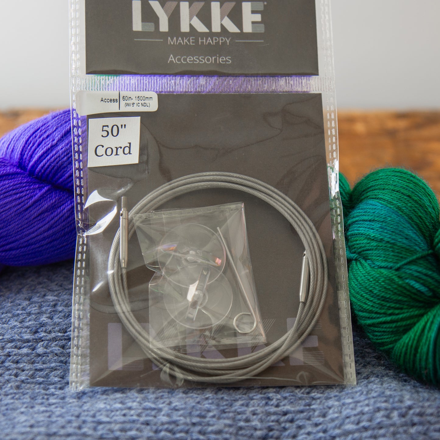 Interchangeable Cords | Standard Braided Steel | Crochet Hooks
