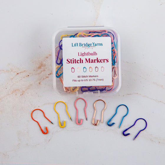 Lightbulb Stitch Markers