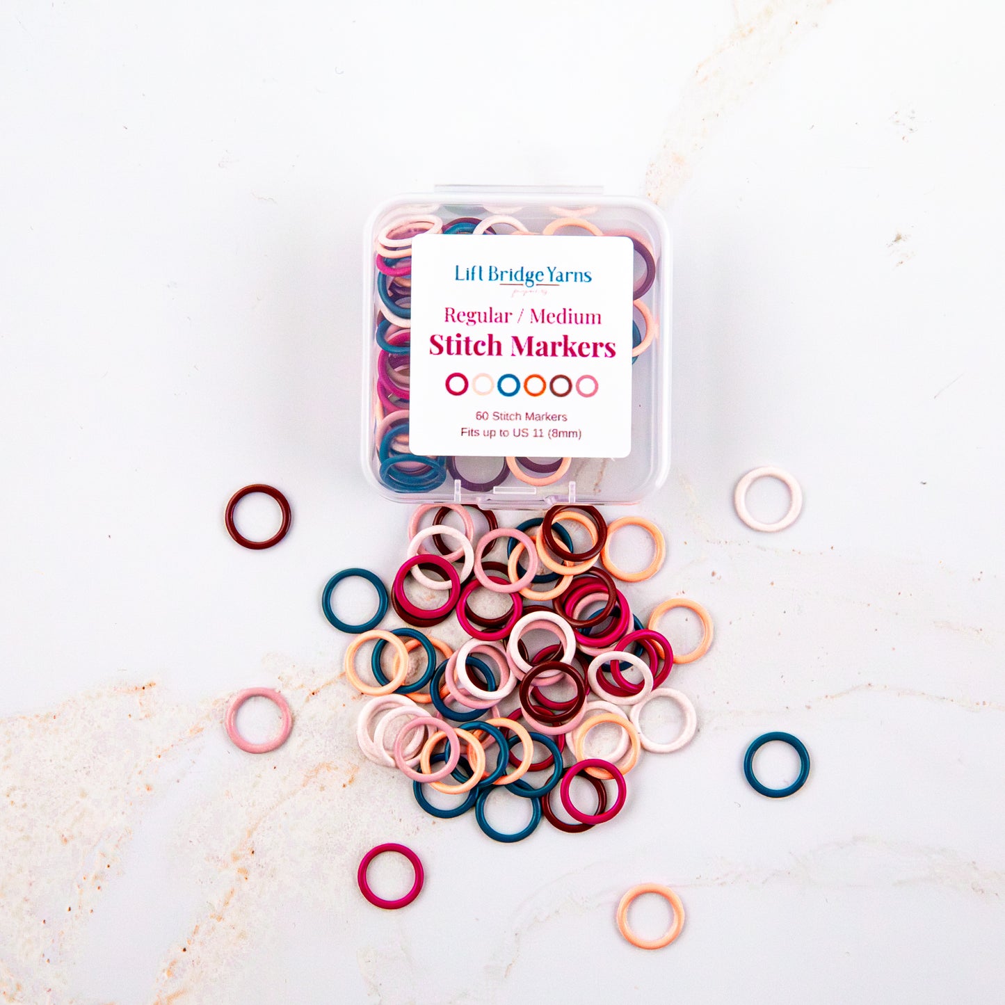 Medium/Regular Stitch Markers | Notions - Stitch Markers
