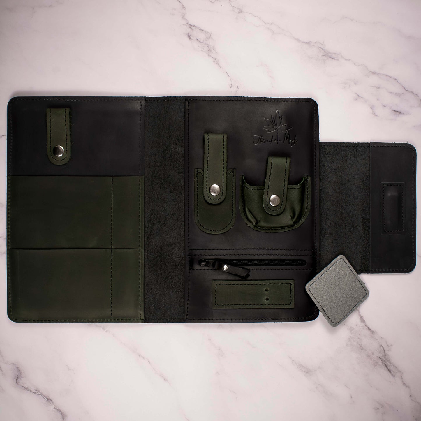 Notions Clutch Black Green Not included | Notions Case