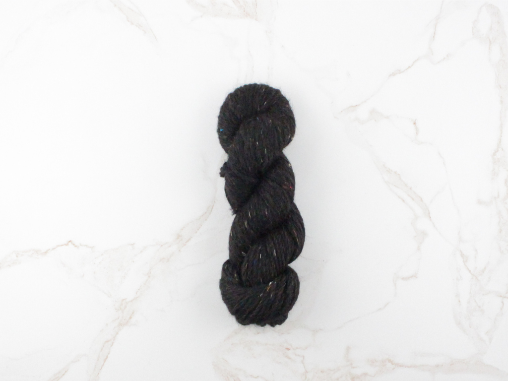 3-Ply Sport Black w Sari Silk | Consignment - Sport