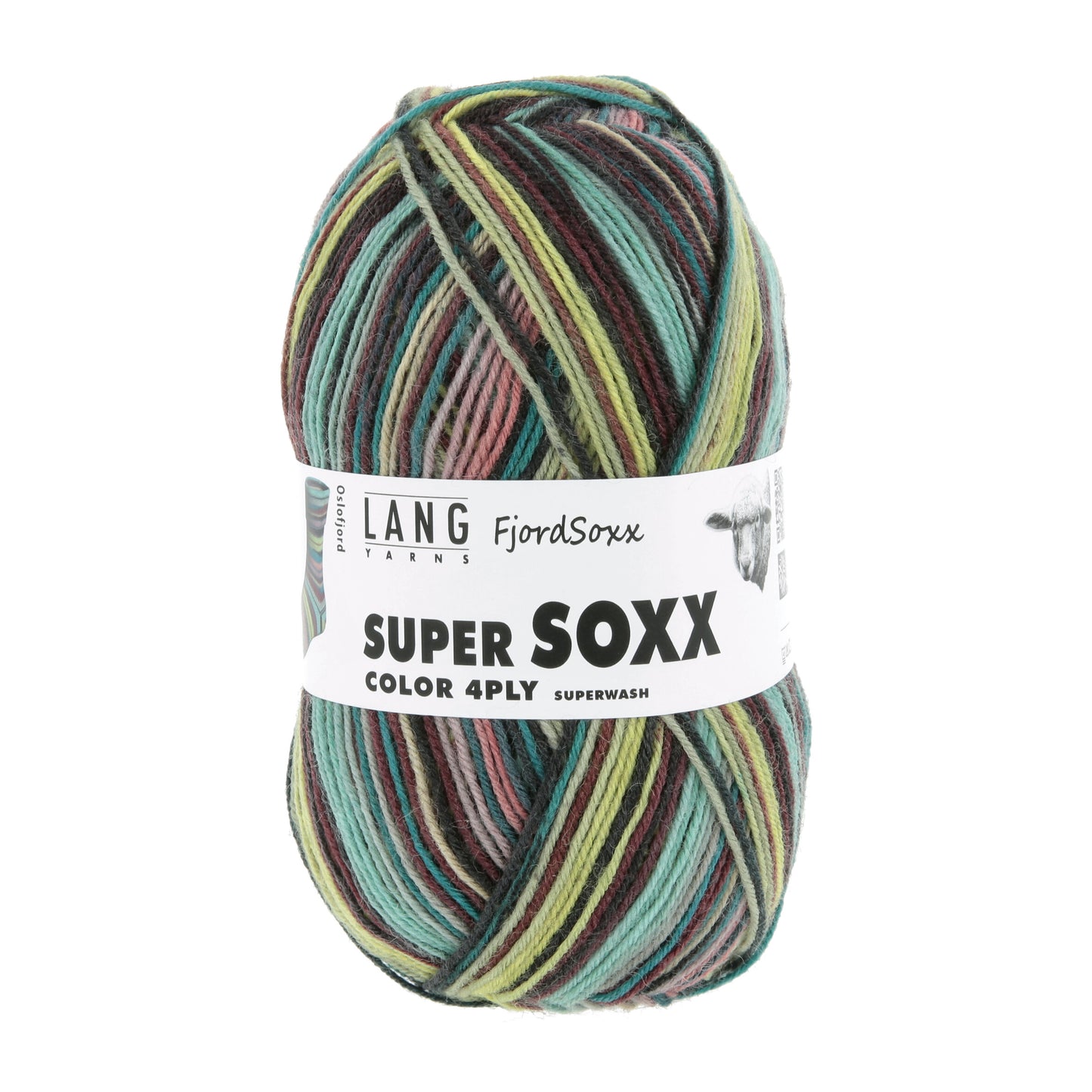 Super Soxx Color 4ply Oslofjord (536) | FjordSoxx | Yarn - Fingering