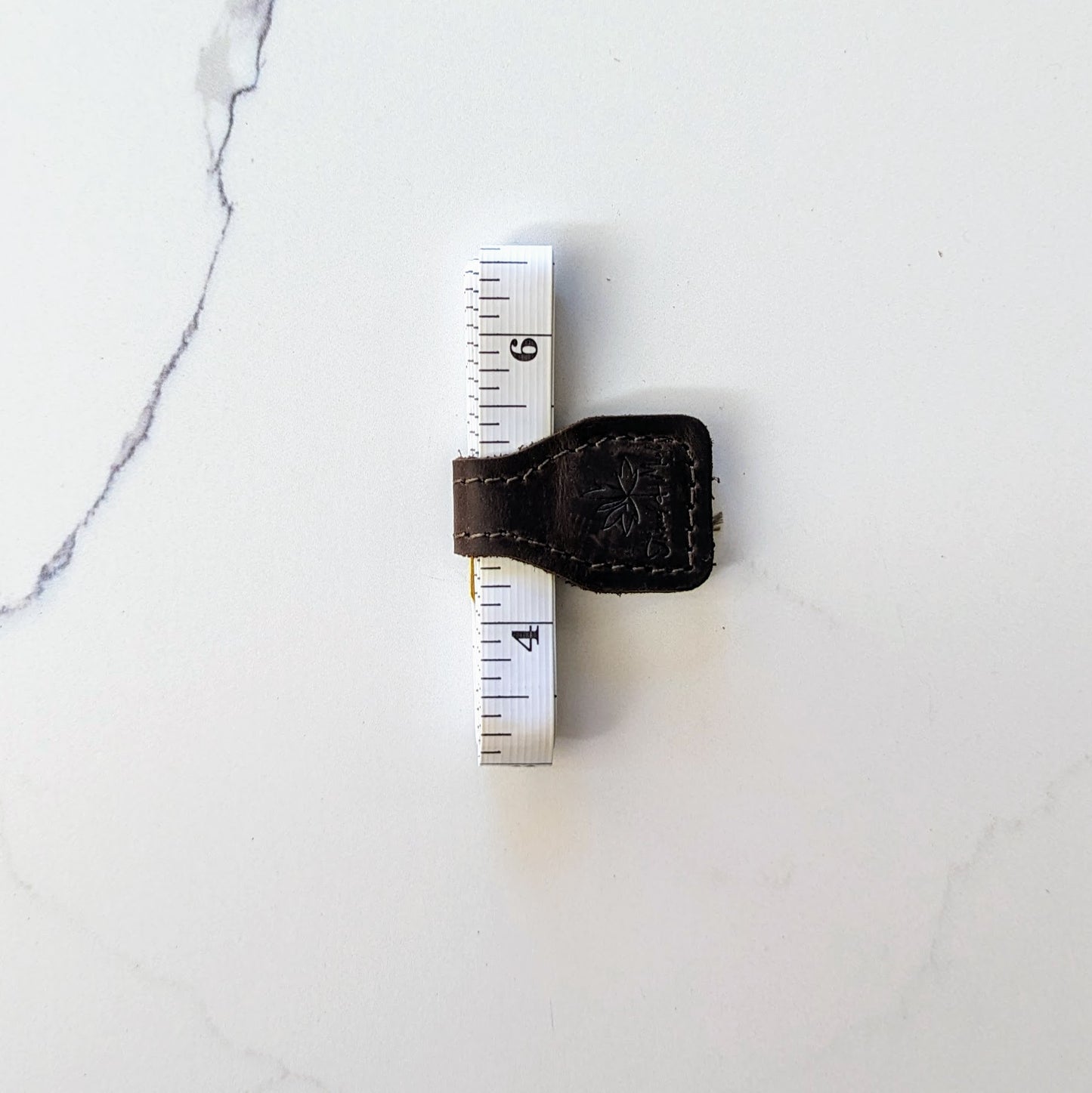 Sewing Measure with Leather Clip | AVAILABLE FOR SPECIAL ORDER | Measuring Tape