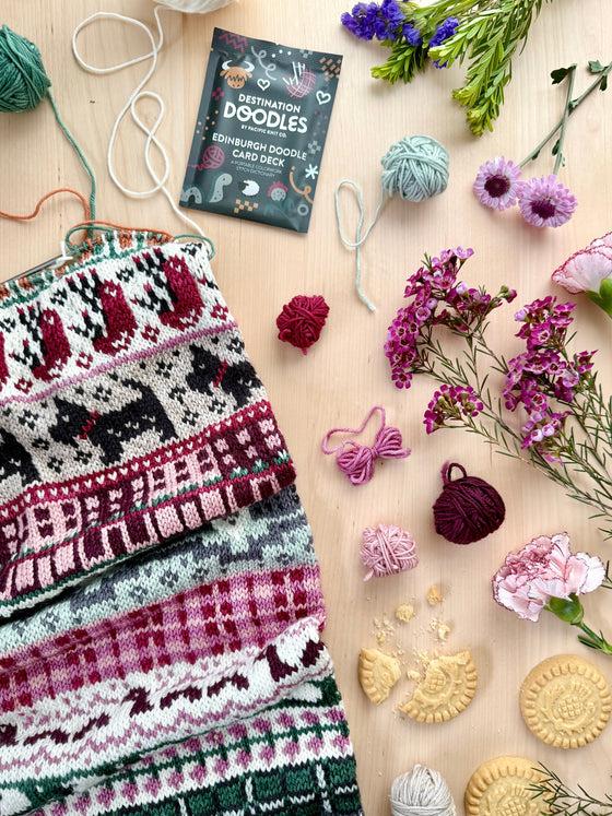 Edinburgh Doodle Deck | Destination Foil Pack