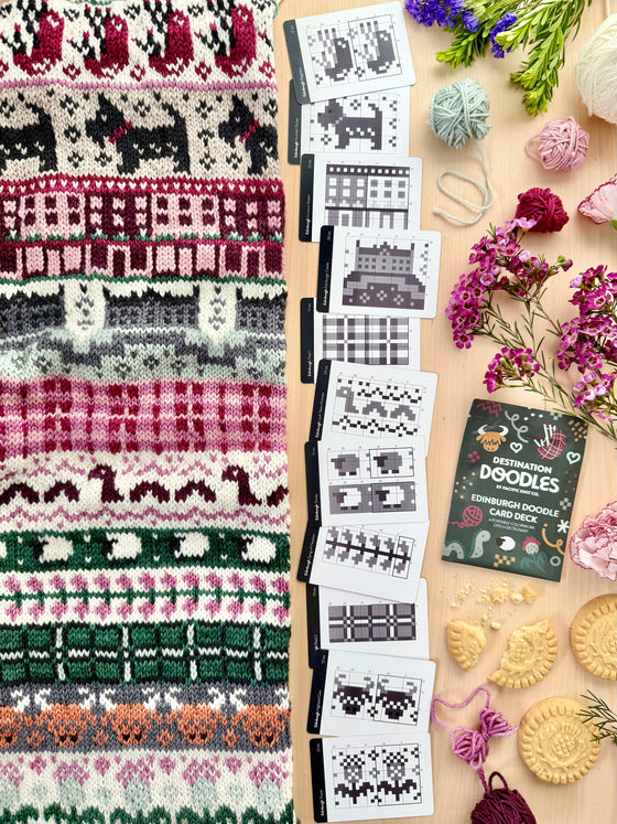 Edinburgh Doodle Deck | Destination Foil Pack