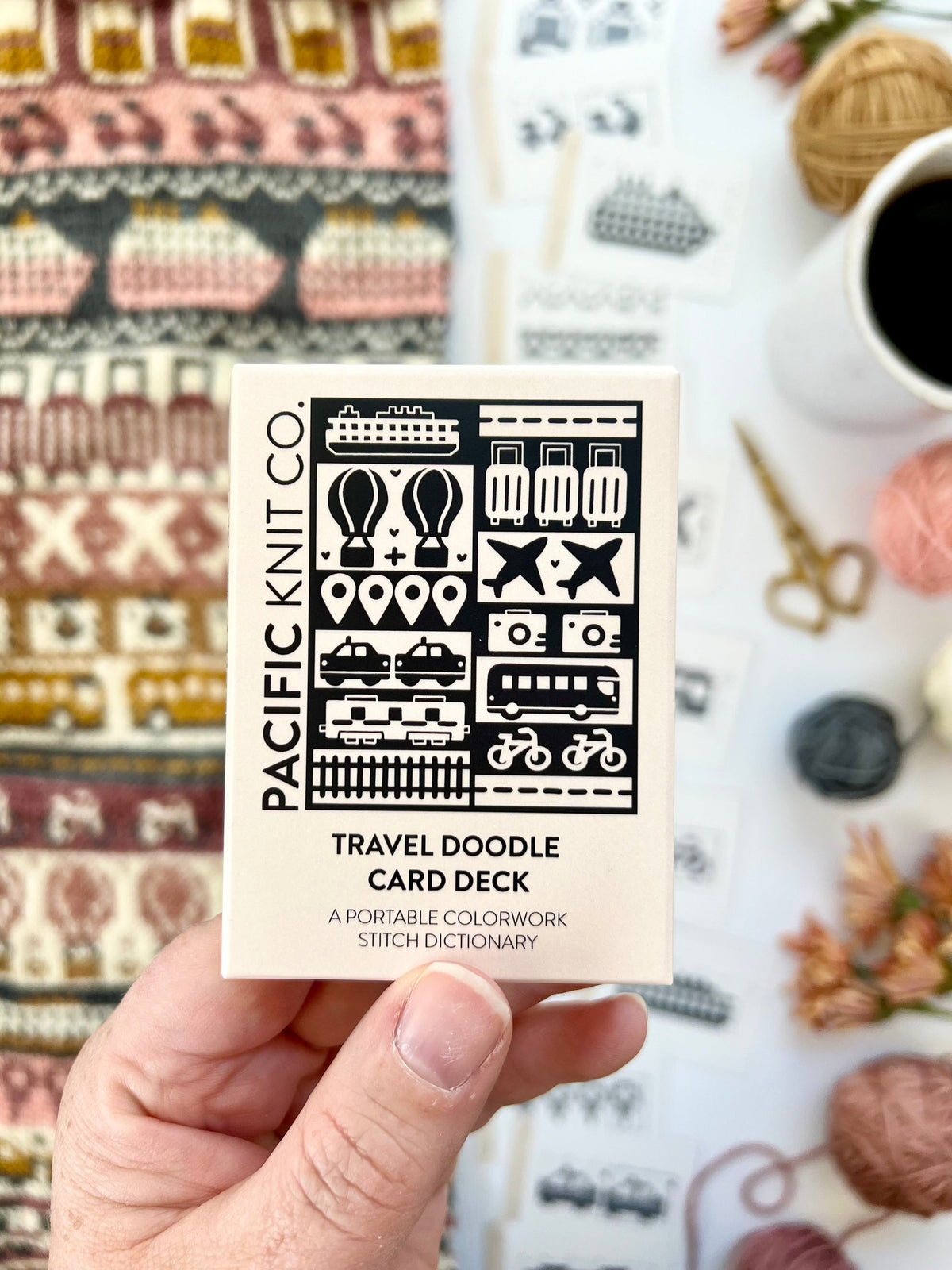 Travel Doodle Deck (Half Deck) | Pattern card deck