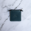 Leather Square Zip Pouch | AVAILABLE FOR SPECIAL ORDER