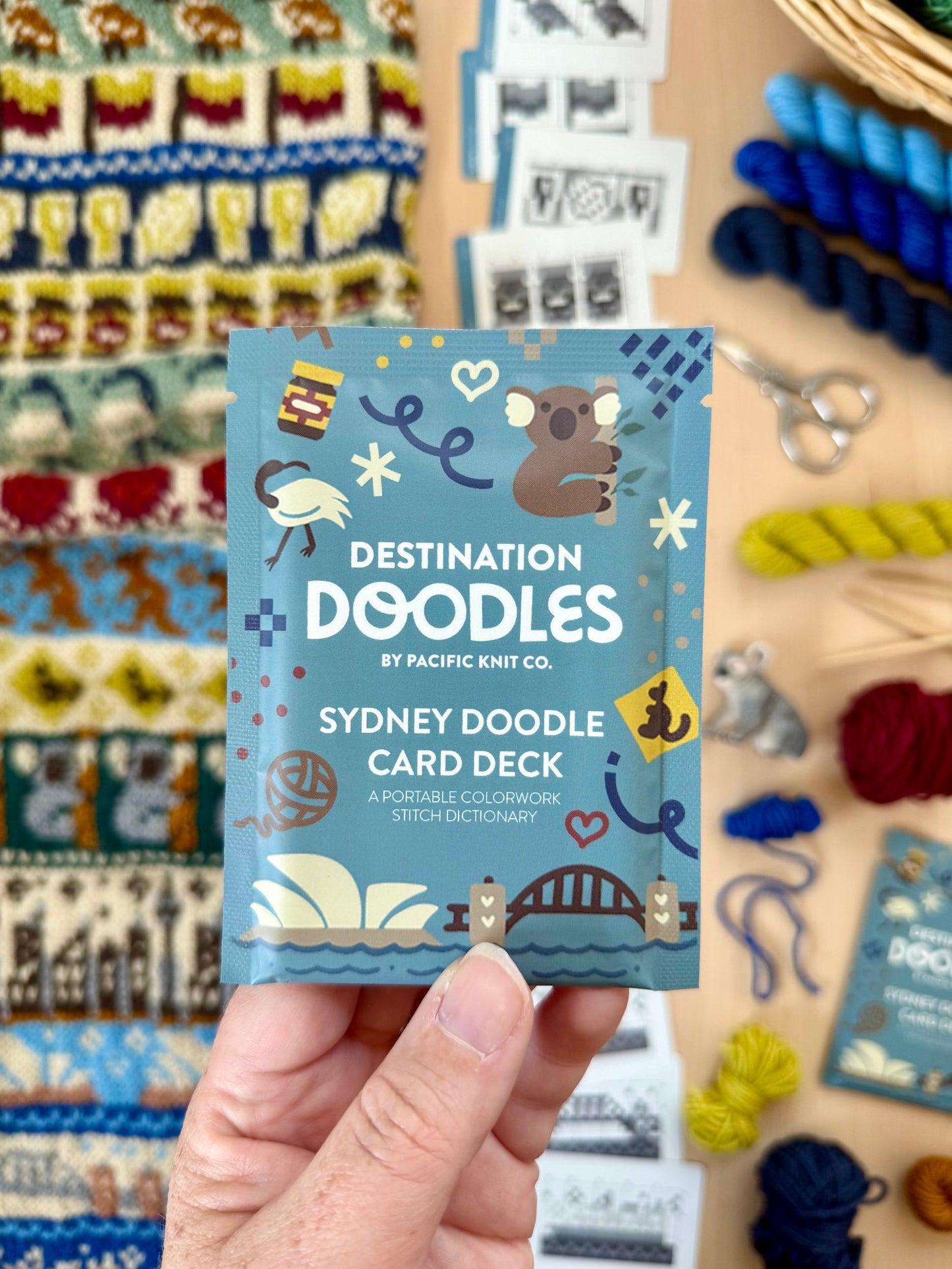 Sydney Doodle Deck | Destination Foil Pack | Pattern card deck