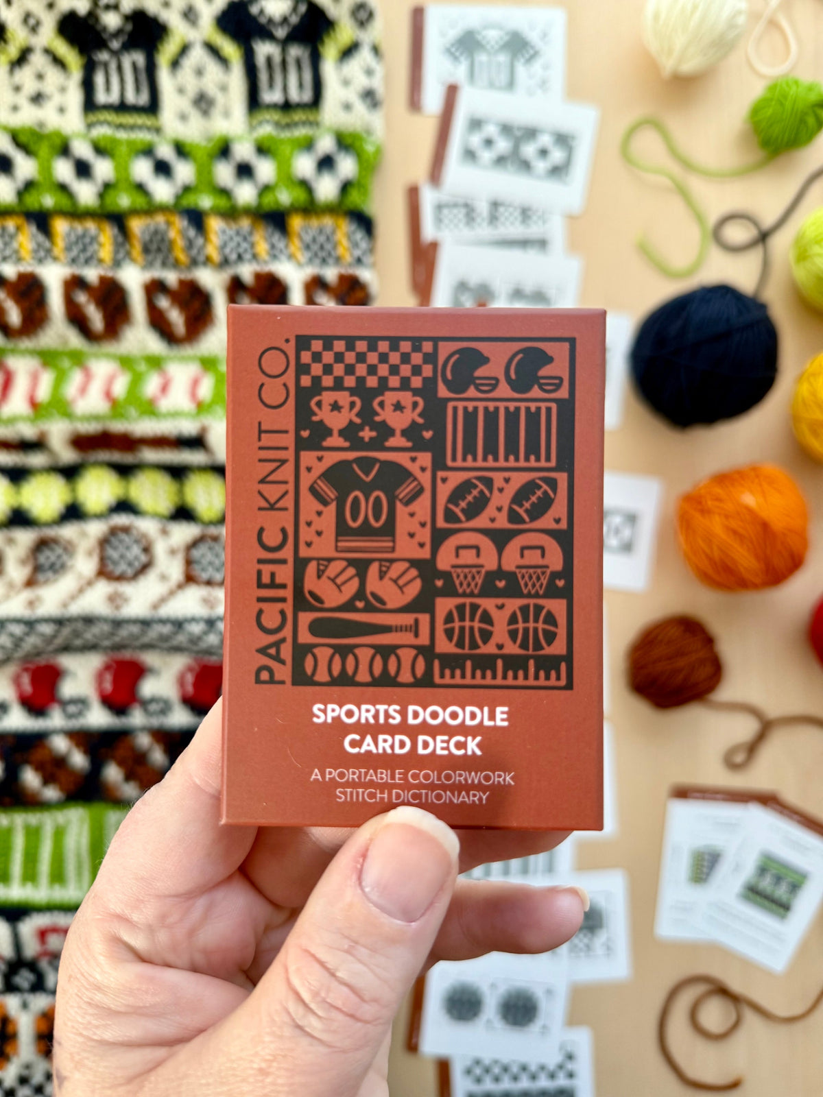 Sports Doodle Deck | Half Deck | Pattern card deck