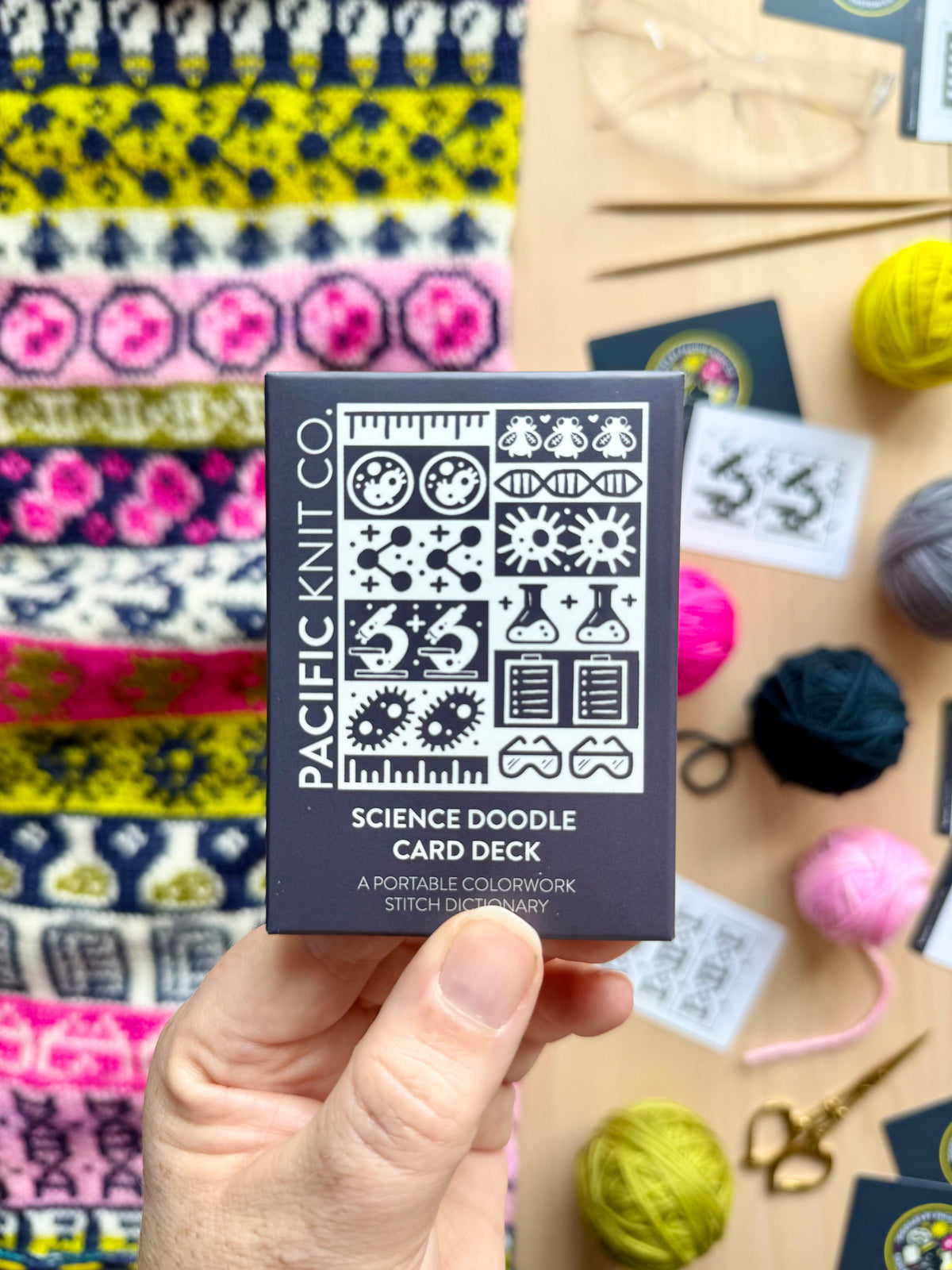 Science Doodle Deck | Half Deck | Pattern card deck