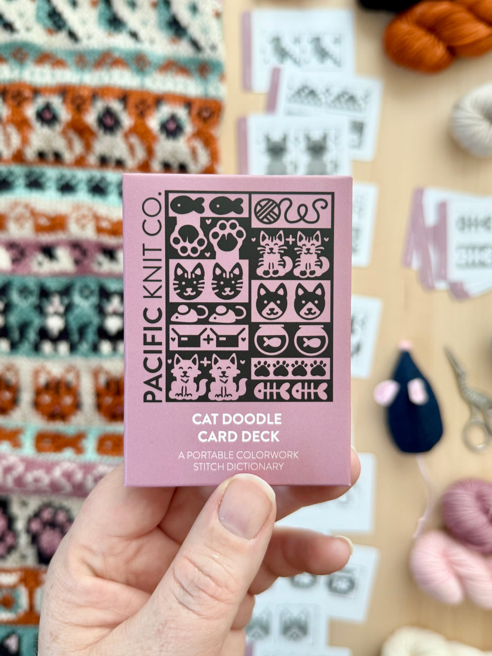 Cat Doodle Deck (Half Deck) | Pattern card deck