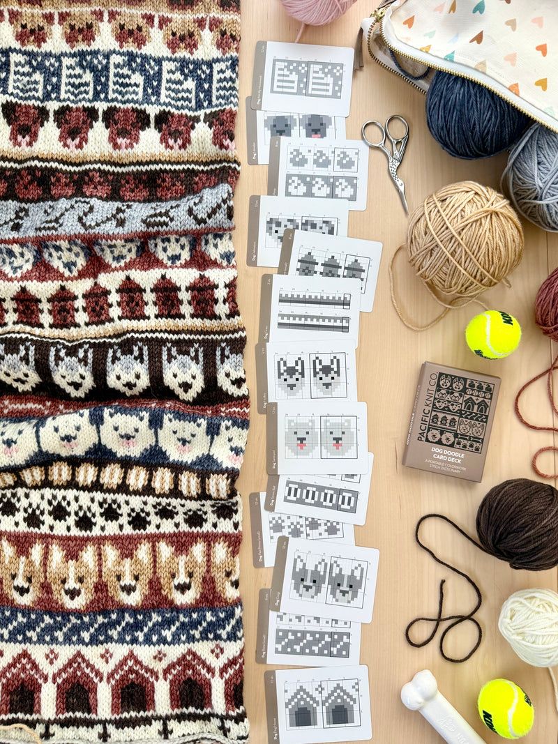 Dog Doodle Deck (Half Deck) | Pattern card deck