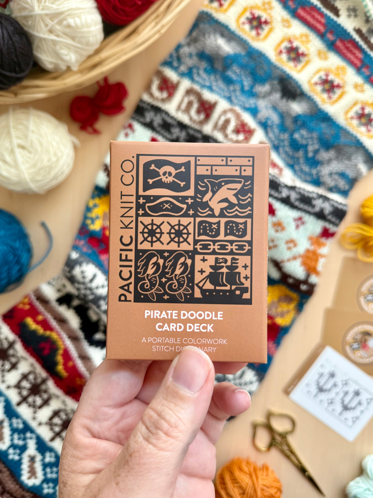 Pirate Doodle Deck | Half Deck | Pattern card deck