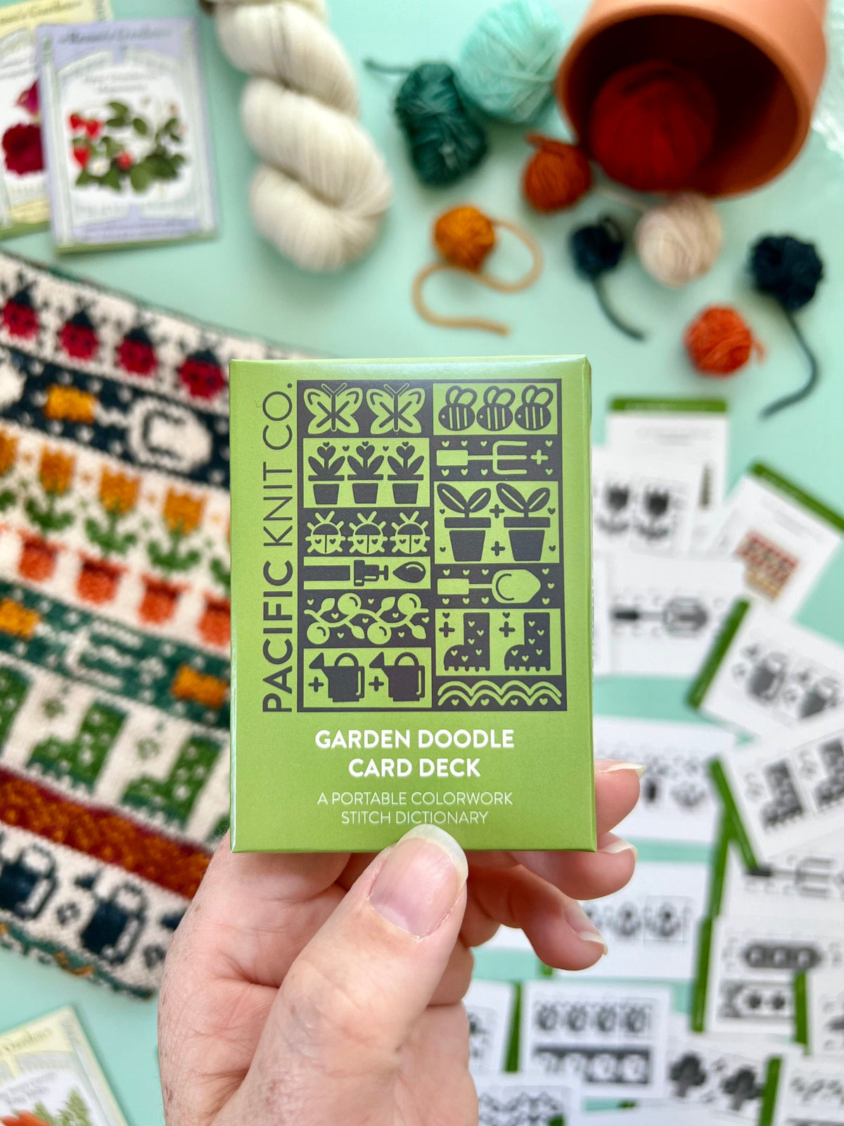 Garden Doodle Deck | Half Deck | Pattern card deck