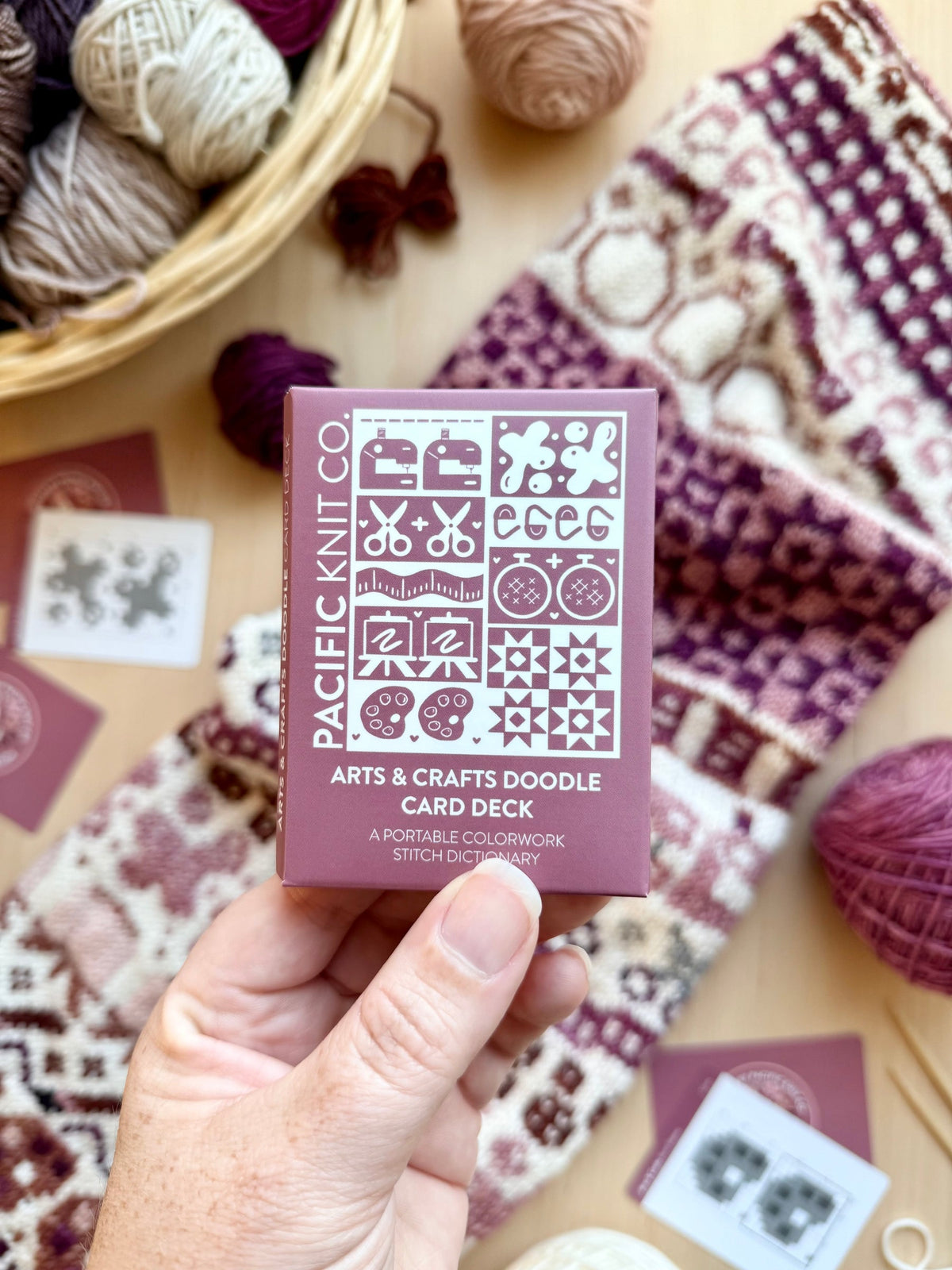 Arts and Crafts Doodle Deck | Half Deck | Pattern card deck