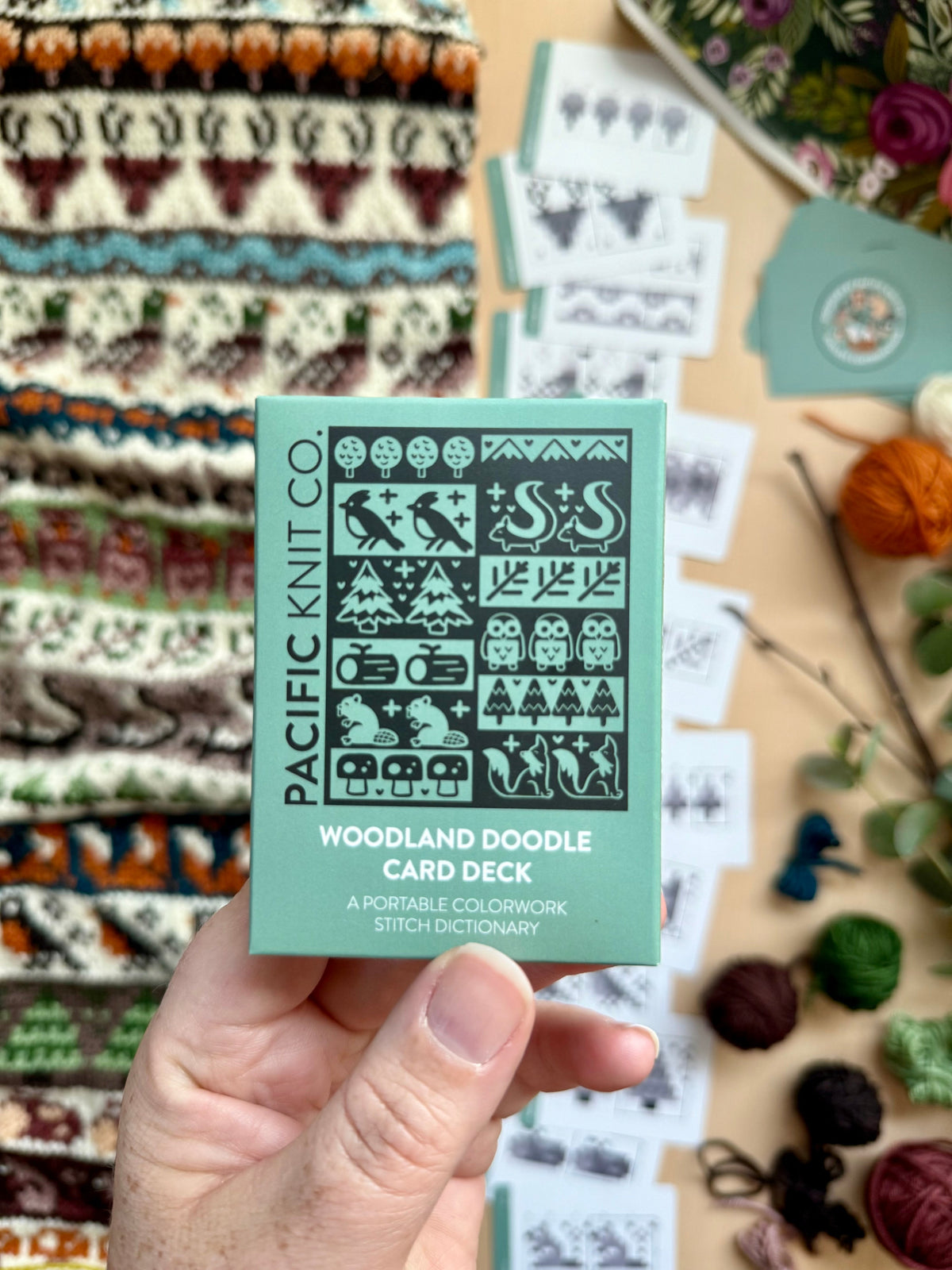 Woodland Doodle Deck | Half Deck | Pattern card deck