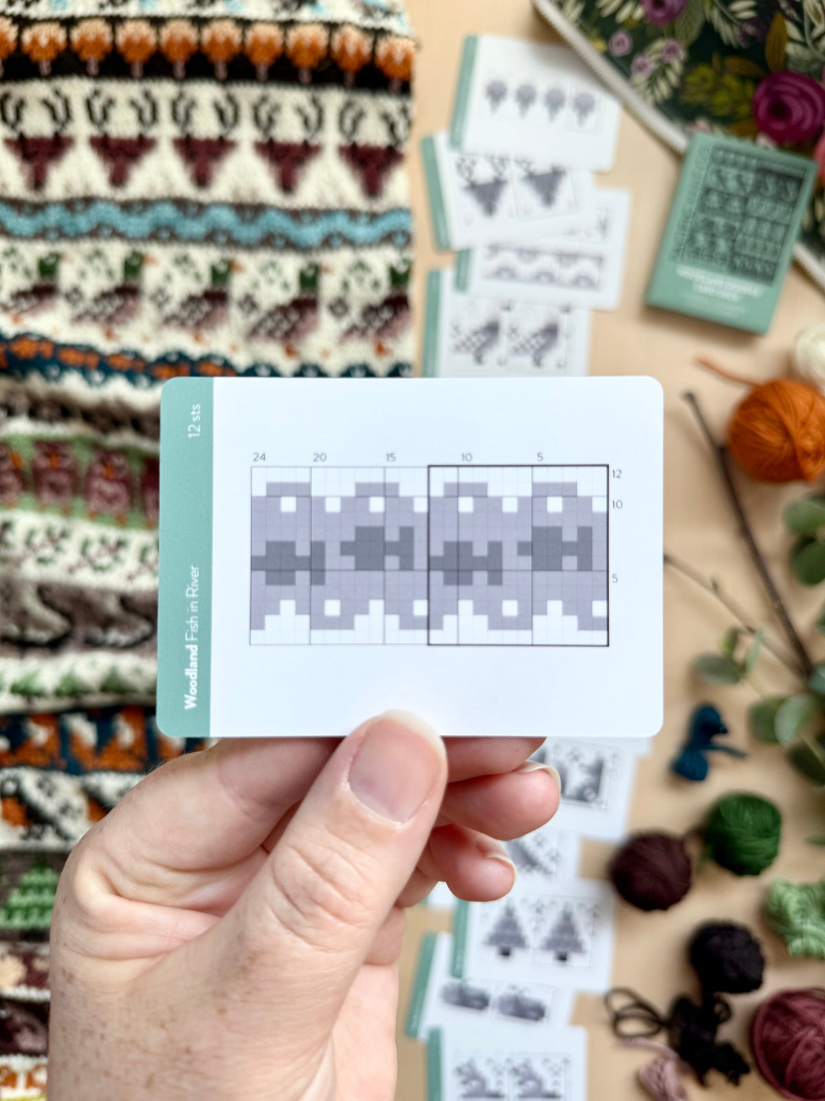 Woodland Doodle Deck | Half Deck | Pattern card deck