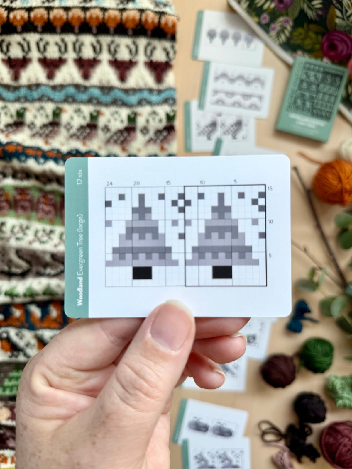 Woodland Doodle Deck | Half Deck | Pattern card deck
