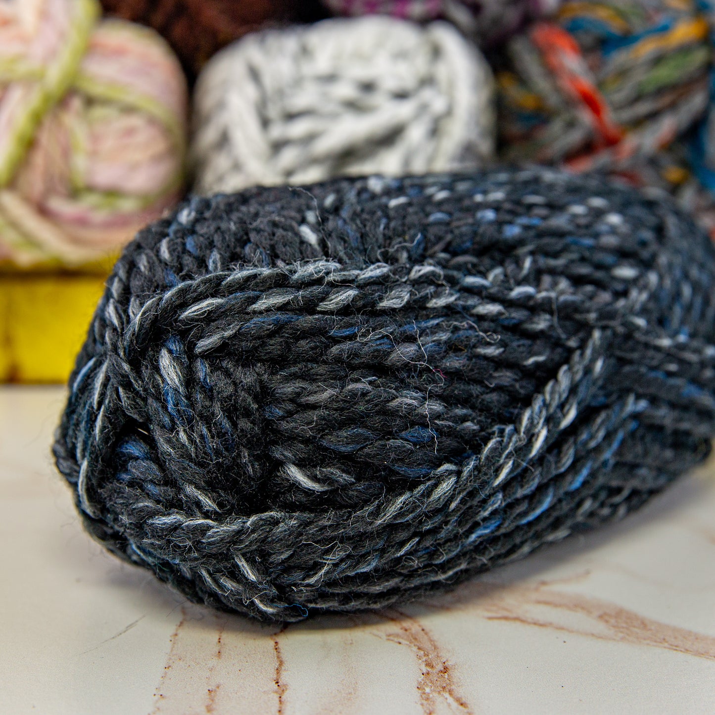 Encore Mega Colorspun Charcoal (7160) | Yarn - Super Bulky