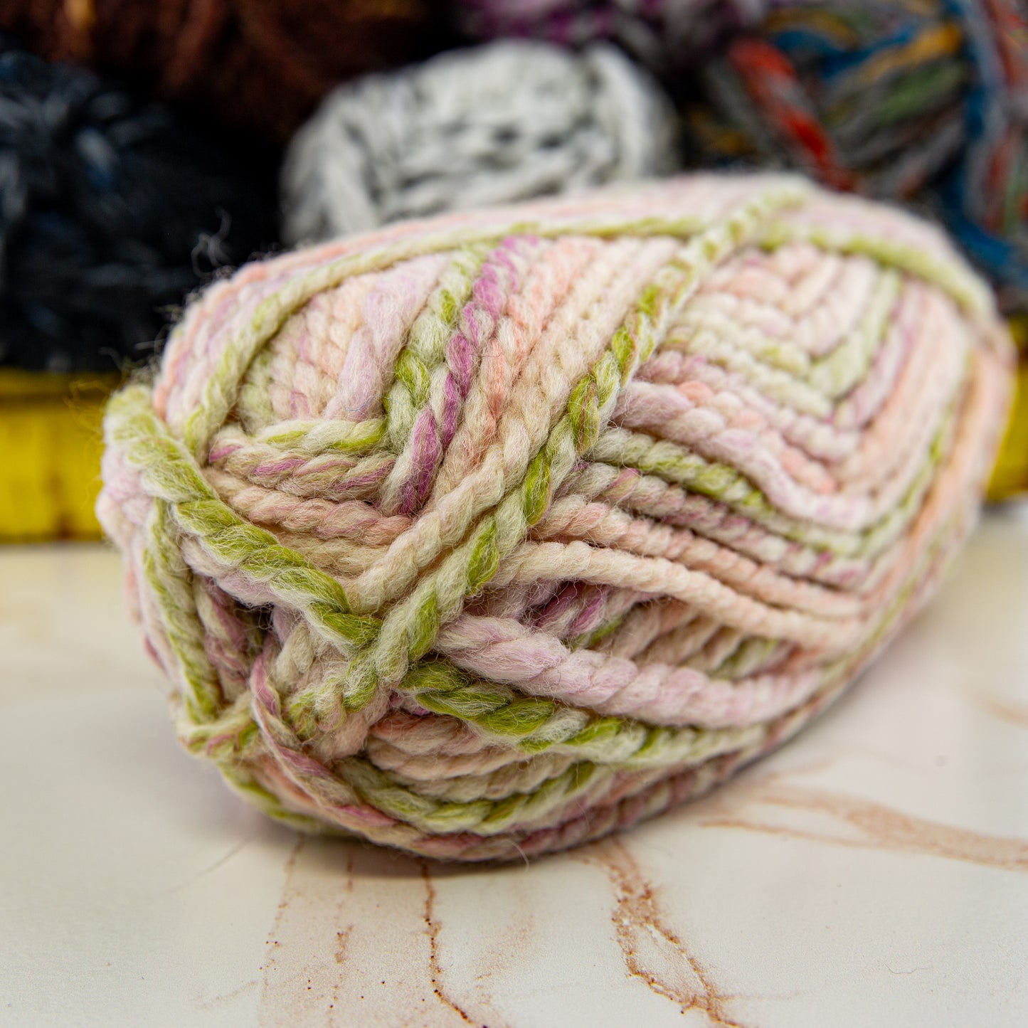 Encore Mega Colorspun Pink Lemonade (7171) | Yarn - Super Bulky