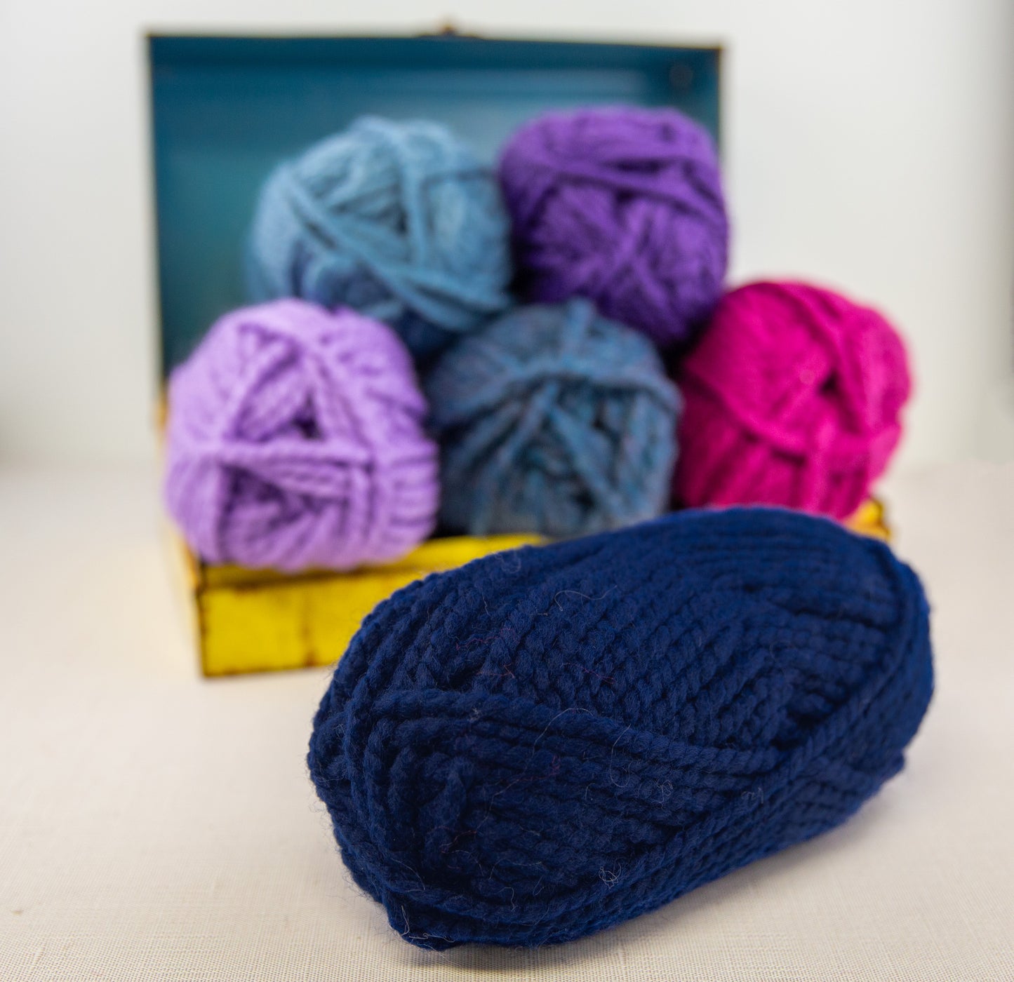 Encore Mega Navy Blue (848) | Yarn - Super Bulky