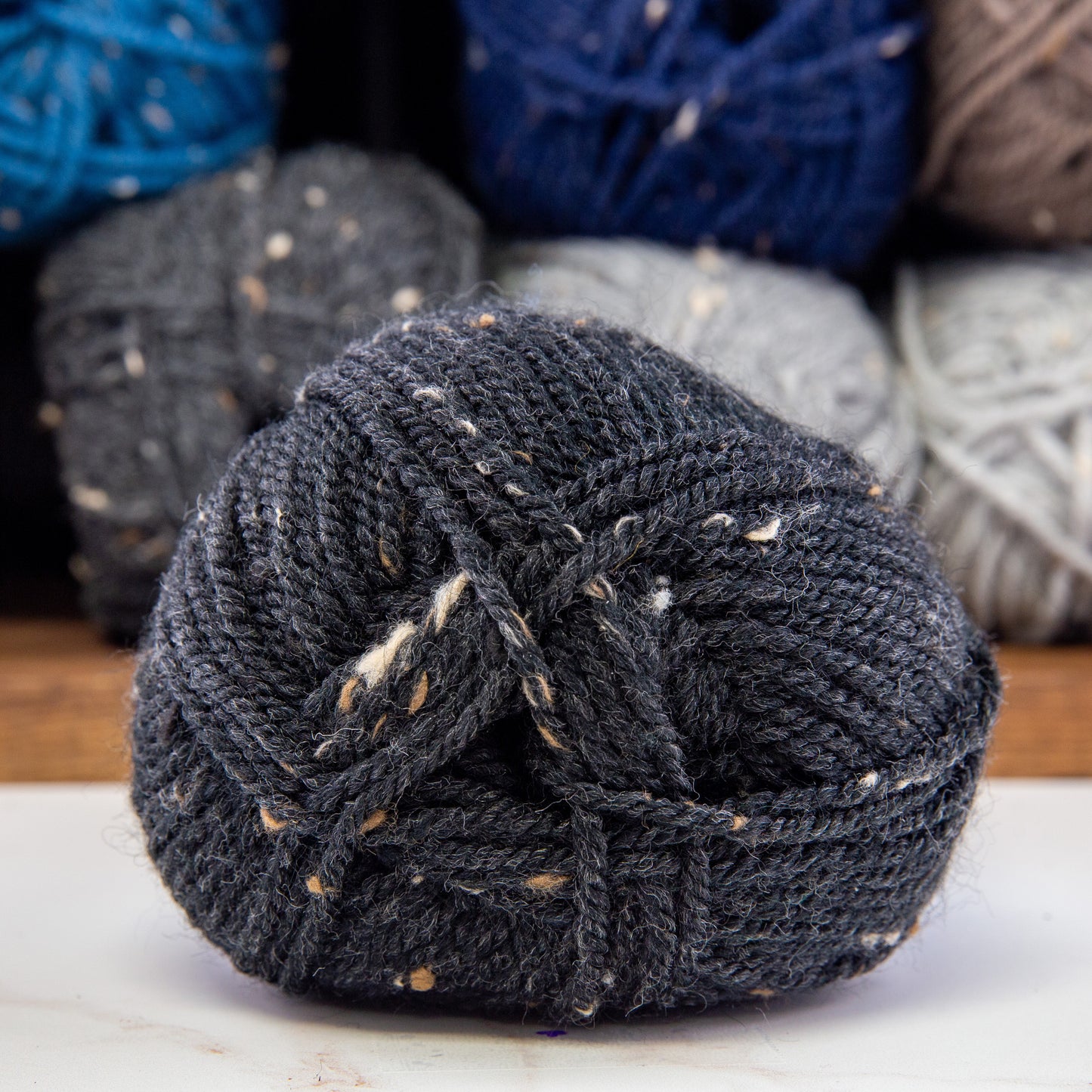 Encore Worsted Tweed Black (T217) | Yarn - Worsted