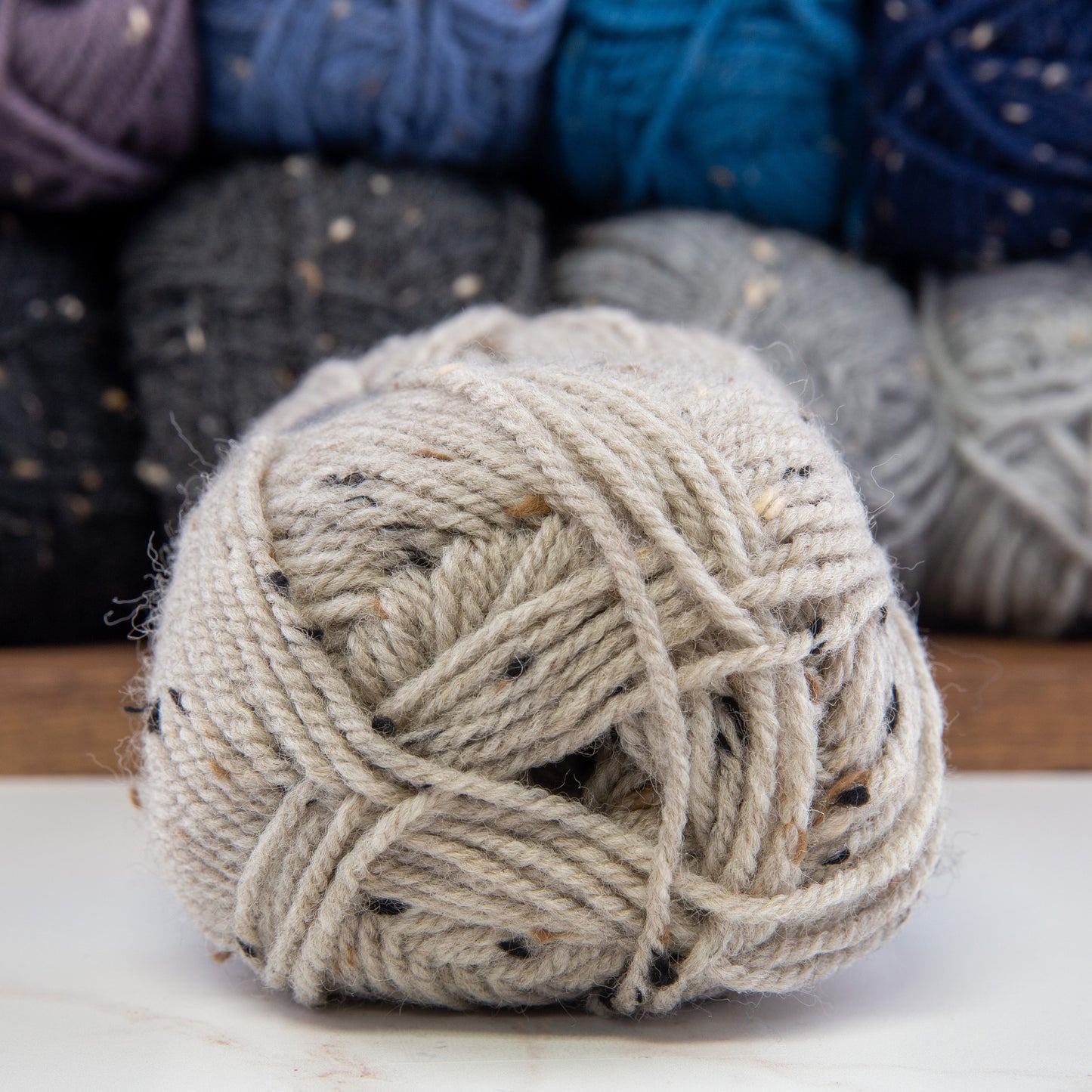 Encore Worsted Tweed Granola (1237) | Yarn - Worsted