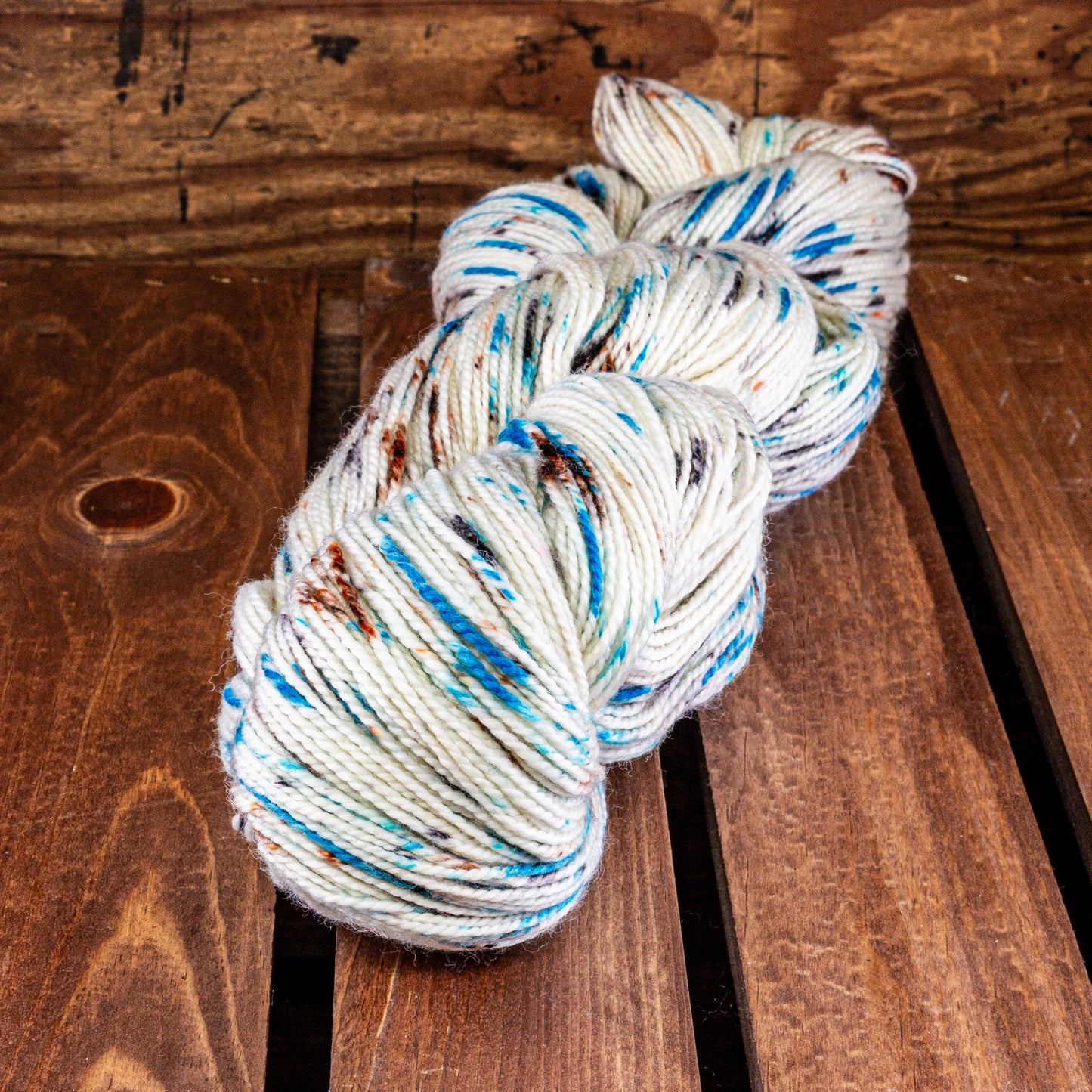 Happy Feet 100 Splash Blue Oreo (102) | Yarn - Fingering