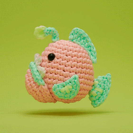 Poe the Anglerfish Crochet Kit