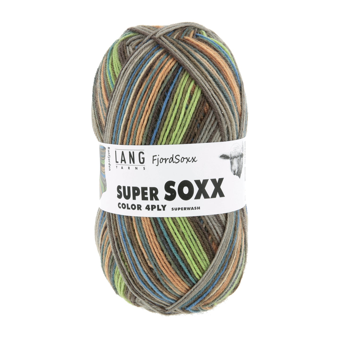 Super Soxx Color 4ply Ranfjorden (535) | FjordSoxx | Yarn - Fingering