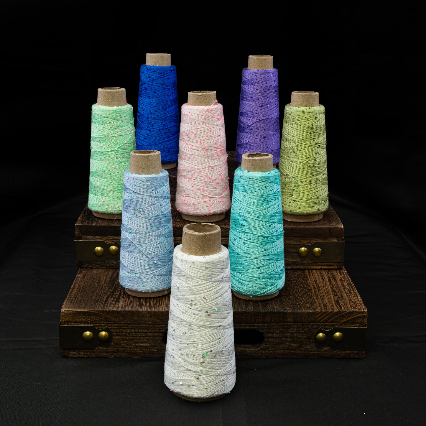 Creative Make it Blümchen Sequin Yarn | Yarn - Lace