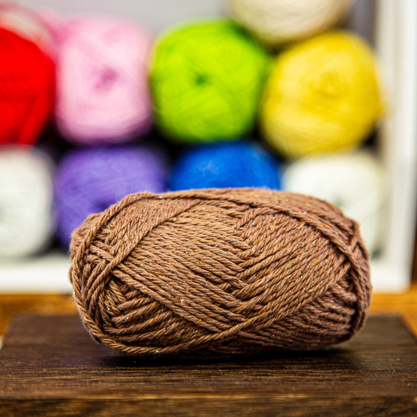 Ricorumi Twinkly Twinkly DK Mini Skeins Brown (015) | Yarn - DK