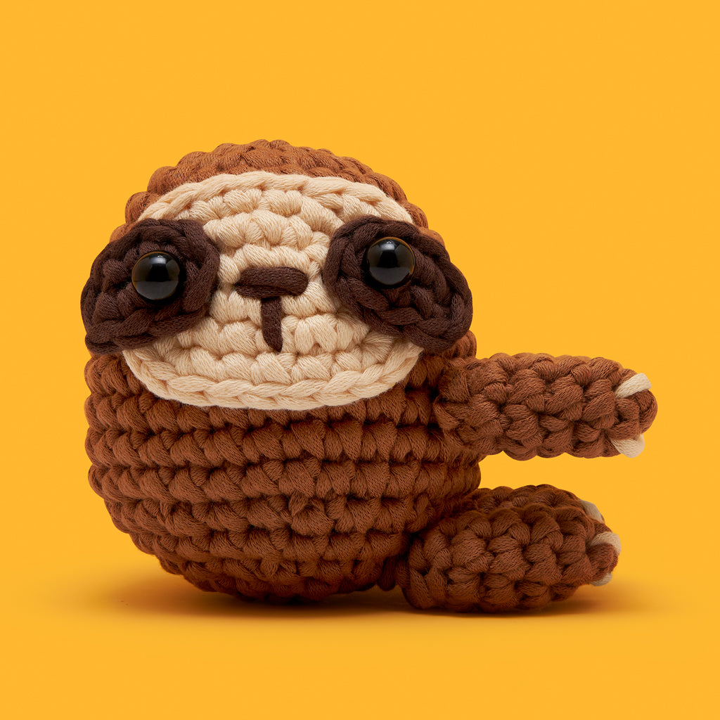 Sam the Sloth Crochet Kit | Crochet Kit