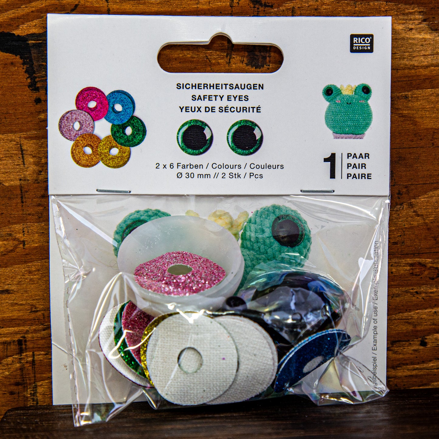 Safety Eyes 30mm (1 pair) | Safety Eyes