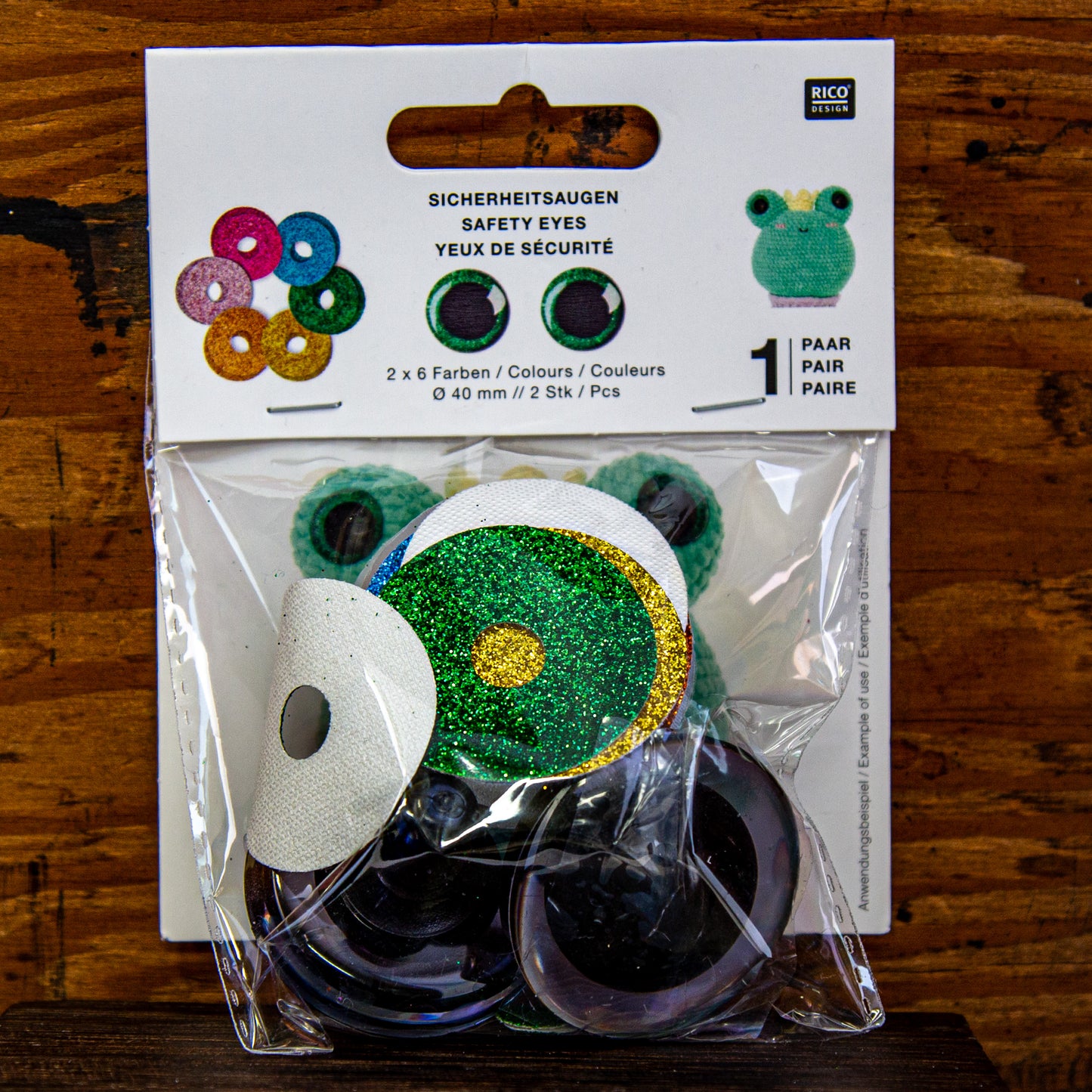 Safety Eyes 40mm (1 pair) | Safety Eyes