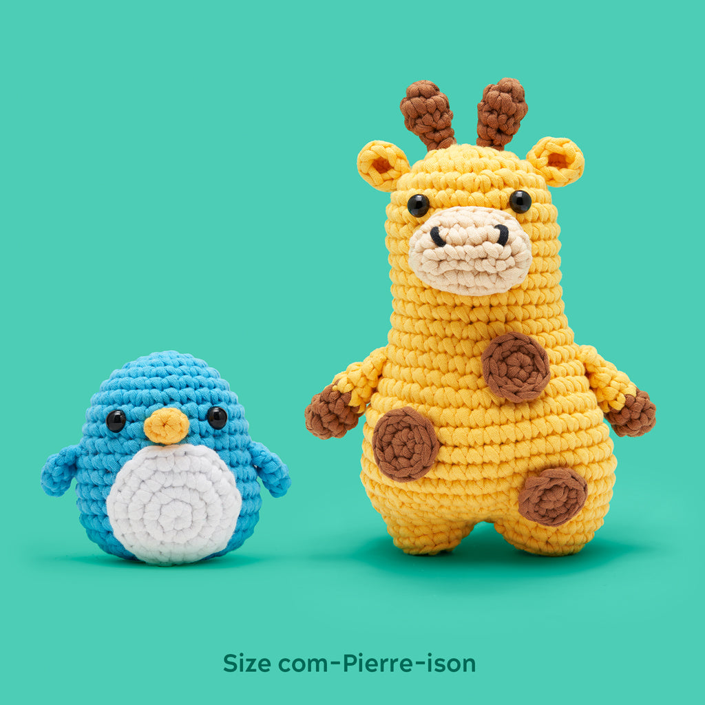 The Woobles | Zara the Giraffe Crochet Kit – Lift Bridge Yarns