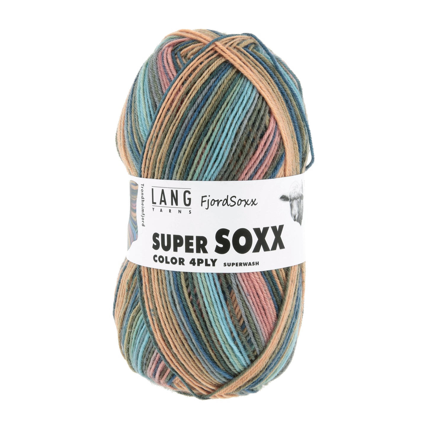 Super Soxx Color 4ply Trondheimfjord (539) | FjordSoxx | Yarn - Fingering
