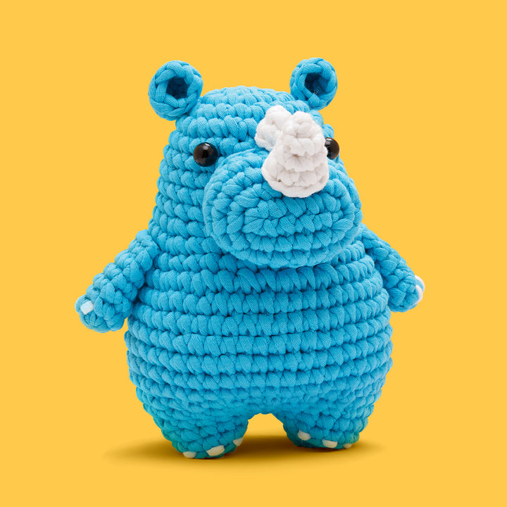 Willis the Rhino Crochet Kit | Crochet Kit