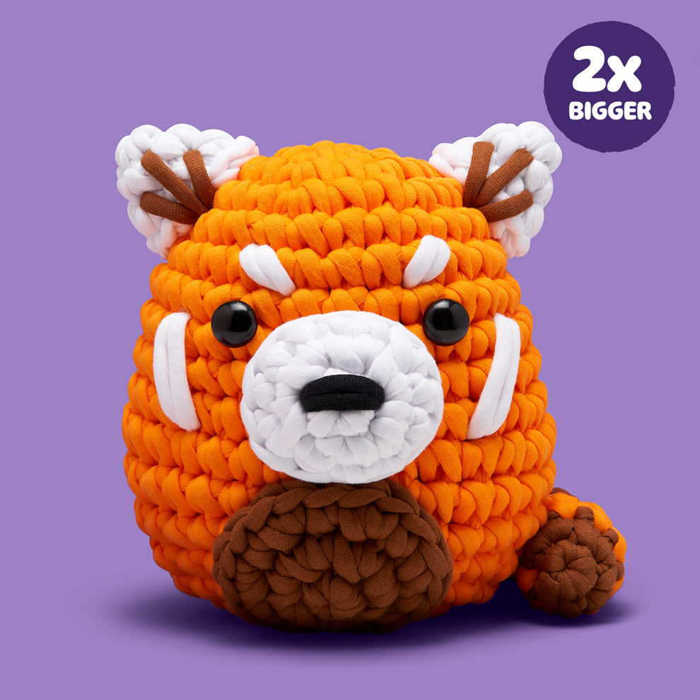Soli the Red Panda Crochet Kit (Extra Squeezy!) | Crochet Kit