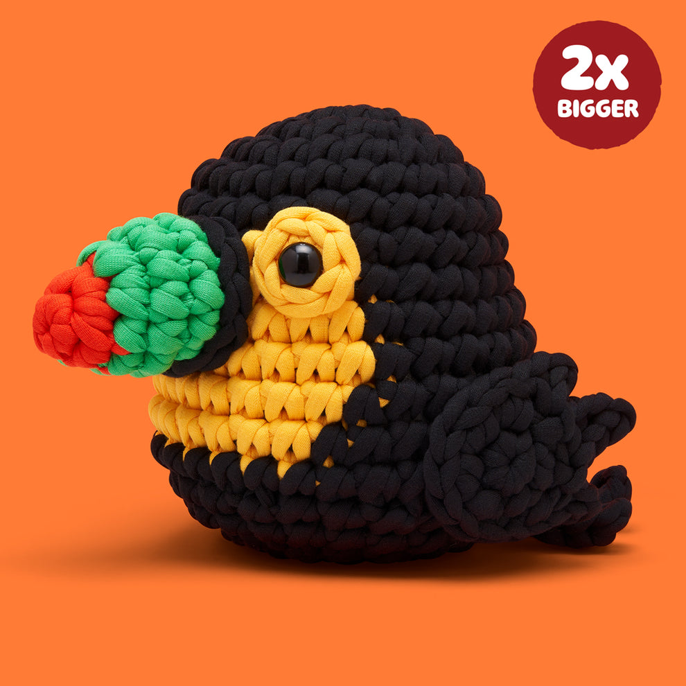 Mango the Toucan Crochet Kit (Extra Squeezy!) | Crochet Kit