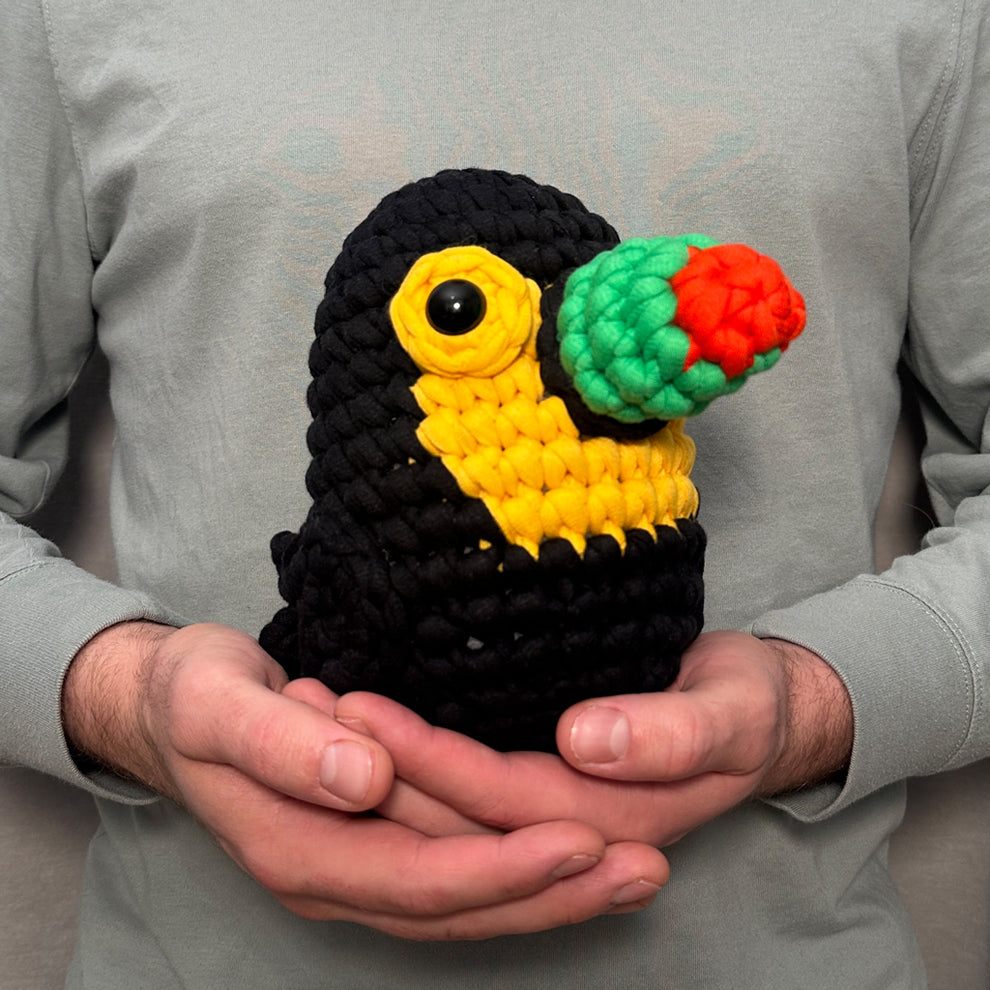 Mango the Toucan Crochet Kit (Extra Squeezy!) | Crochet Kit