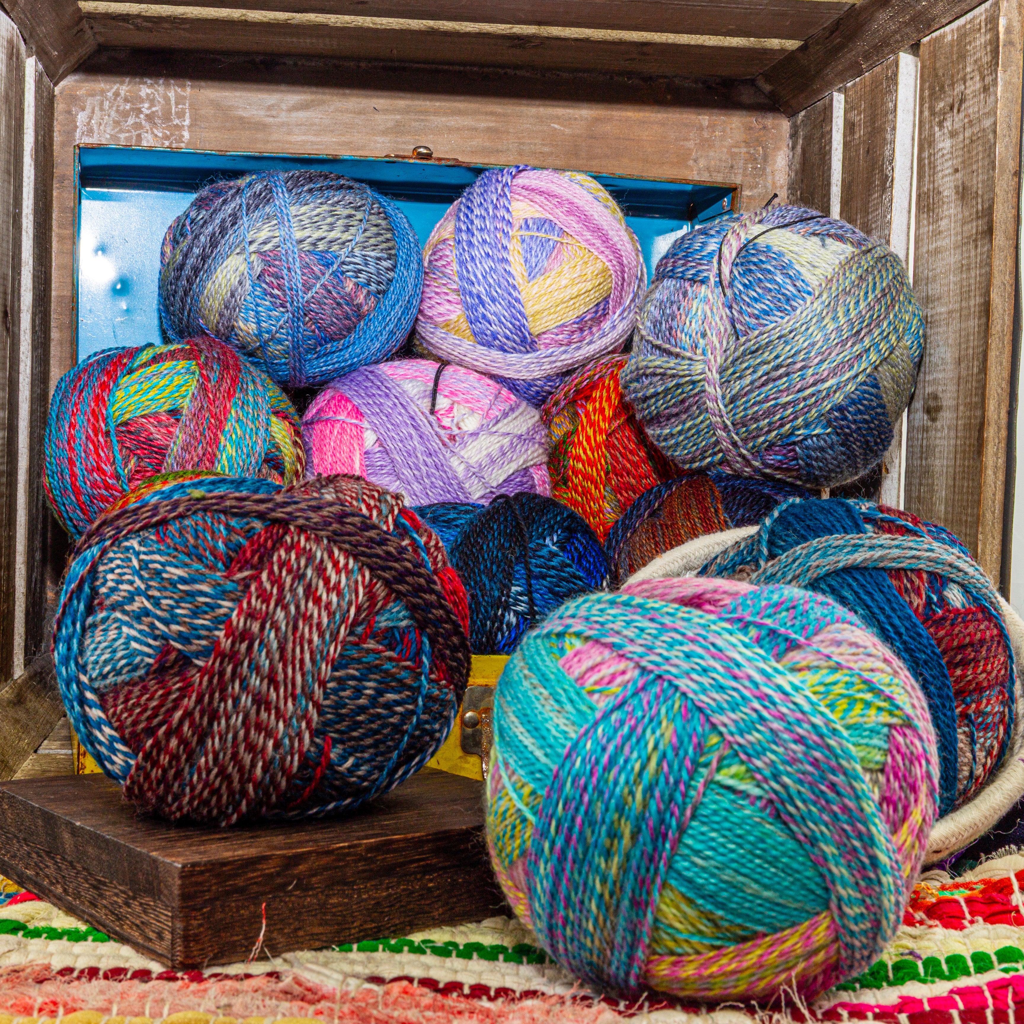 woolgaba Shoppel | Zauberball® Crazy – Lift Bridge Yarns