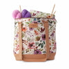 *New* Spring Floral Mega Trinity Bag – Large Zippered Knitting Project Bag