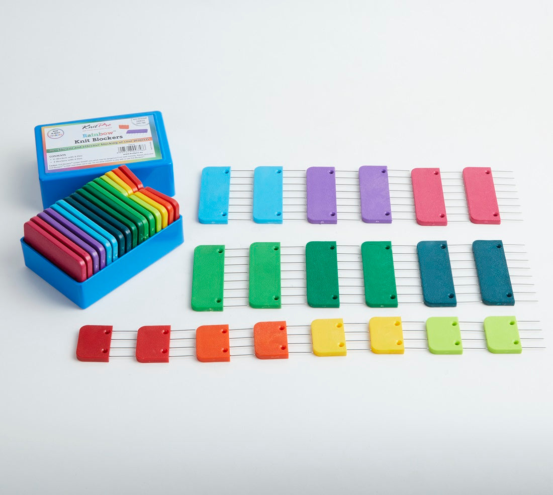 Knit Blockers Rainbow | Blocking pins