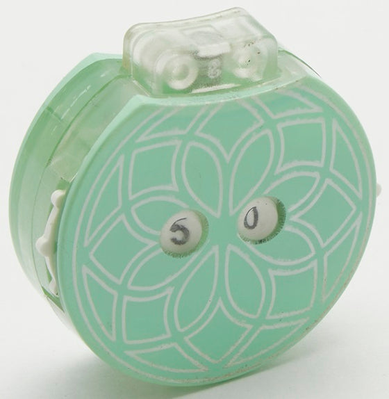 Mindful Teal Row Counter